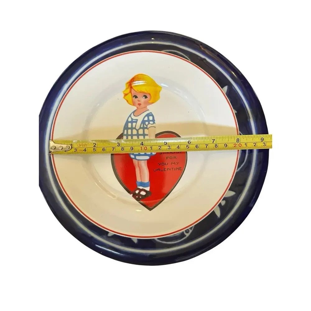Rosanna Studio Retro Kitschy Valentine Dessert Plates 8